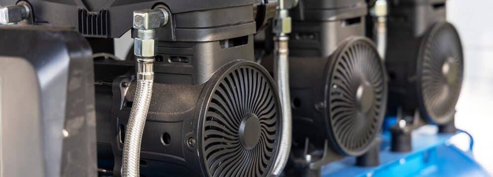 oil-less air compressors