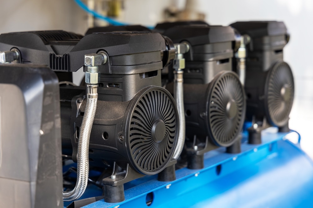 oil-less air compressors
